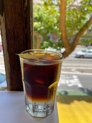 espresso tonic at Zui Cafe