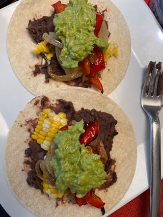 tacos as I served them