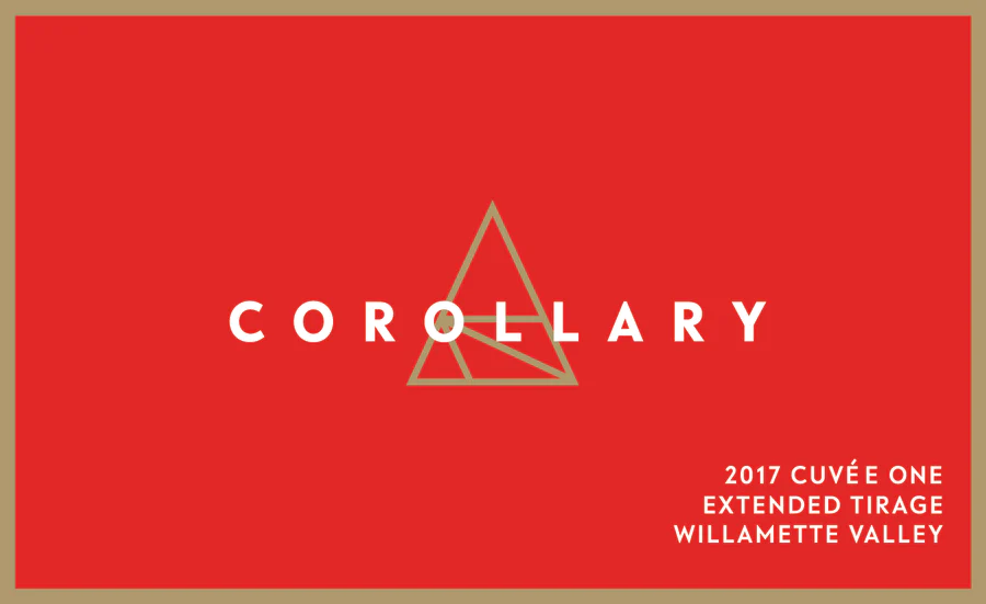 Corollary 2017 Cuvée One Extended Tirage label