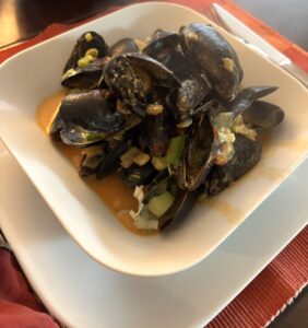 Gochujang Curry Mussels from Coastal Harvest by Taku Kondo