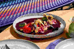 tenderloin carpaccio at Parche Oakland restaurant