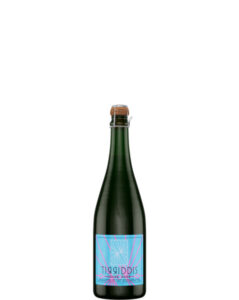 Tirriddis Brut Rosé sparkling wine with a blue label