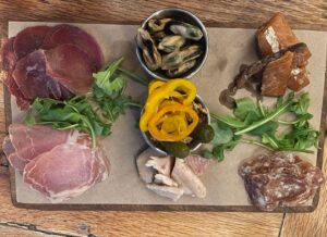Halifax restaurant Hoboken_cured meat board with pickles